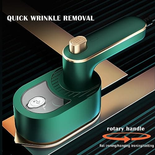 Handheld Mini Garment Steamer, Foldable Steamer Iron for Clothes, 356℉ High Temperature Ironing, Both Dry & Wet Ironing, for Home Travel & Business 5