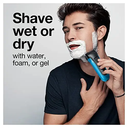Series 3 310s Wet & Dry Electric Shaver for Men/Rechargeable Electric Razor, Blue 6