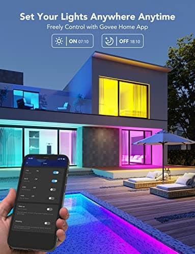 Govee LED Smart Light Bulbs, 1000LM Color Changing Light Bulb, Wi-Fi & Bluetooth Light Bulbs, Work with Alexa and Google Assistant, Dimmable RGBWW A19 75W Equivalent Smart Bulbs, 2 Pack 8