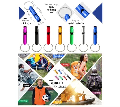 BytePower SolarCharger Power Bank 8000mAh, Portable Solar Pone Charger with Compass,Carabiner, Whistle,Flashlights,Solar Panel Charger,Camping Gear Accessory (Blue) 8