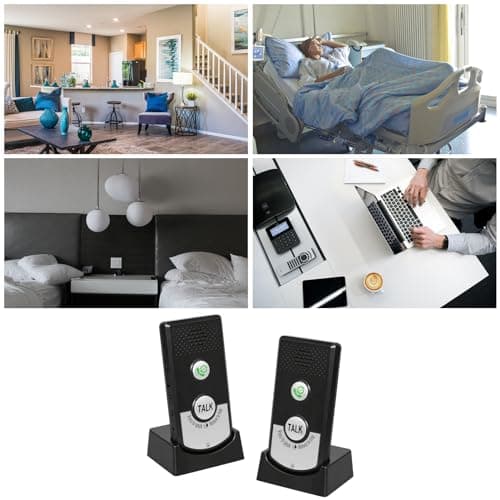 2 Way Wireless Intercom for Home Hospital Hotel,1000m Range Indoor Intercoms Wireless 6