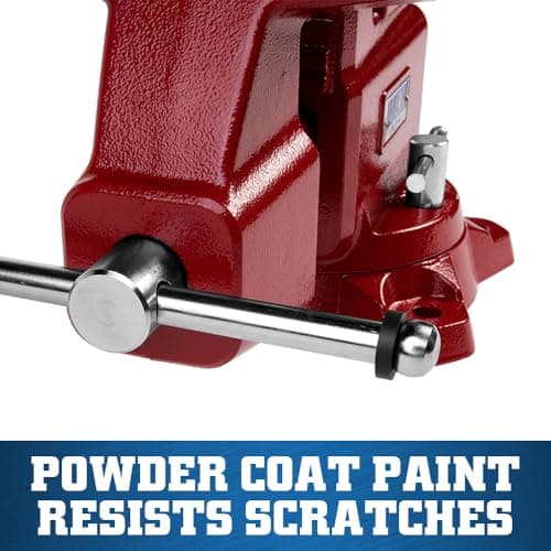 Wilton Utility HD Bench Vise, 8" Jaw Width, 8-1/2" Jaw Opening, 4-1/2" Throat (Model 648UHD) 5