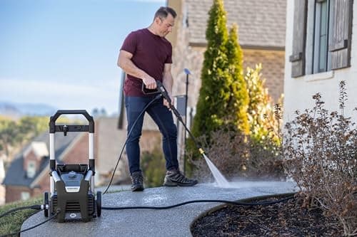 Kärcher Pressure Washer K1700B, CETA Certified, 3 Spray Nozzles, Detergent Tank, for Cars, Driveways, Siding, Patios, 1.2 max. GPM 5