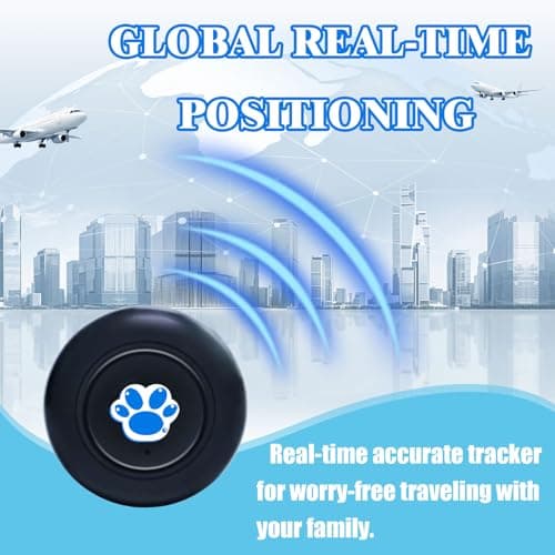 NGXDFL Mini GPS Tracker for Vehicles,Tracker Device for Vehicles No Subscription No Monthly Fee Portable Real-Time Tracking GPS Tracker for Car Kids Dogs Trucks Magnetic GPS Tracking Device 5
