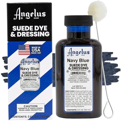 Angelus Suede Dye Navy Blue