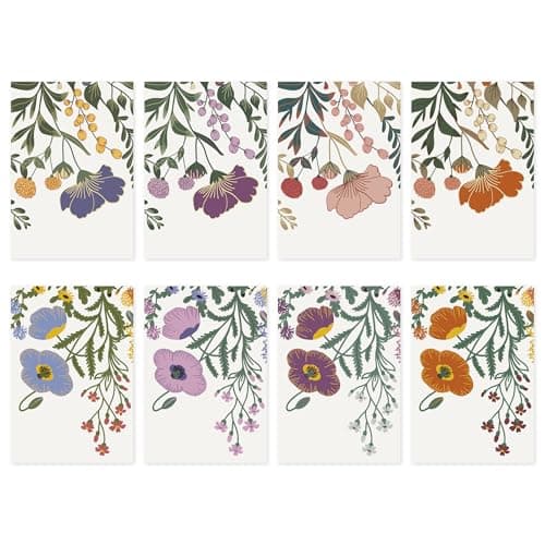 Wall Calendar 2026, Floral Design Wall Calendar with Thick Paper, 18 Months Runs from January 2026 - June 2027, 12" x 15", Twin-Wire Binding, Perfect for Planning 6