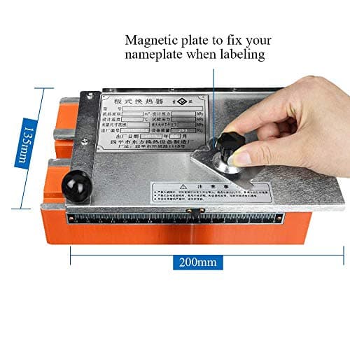 Manual Nameplate Metal Label Stamping Printer Machine Marking Machine for Metal (No.3 Codeword Plate) 5