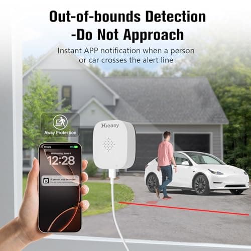 4MP 2.5K Window Security Camera with 24/7 Recording, No Subscription Required, Indoor Camera with Color Night Vision, Motion Detection,2.4G＆5G WiFi,Quick & Easy Installation (2Pack-Adhesive Mounting) 5