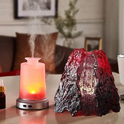 Volcano Ultrasonic Essential Oil Aromatherapy Diffuser Gifts for Boys Girls Women Men Kids Home Room Decor Living Room Office Night Light for Bedroom 5