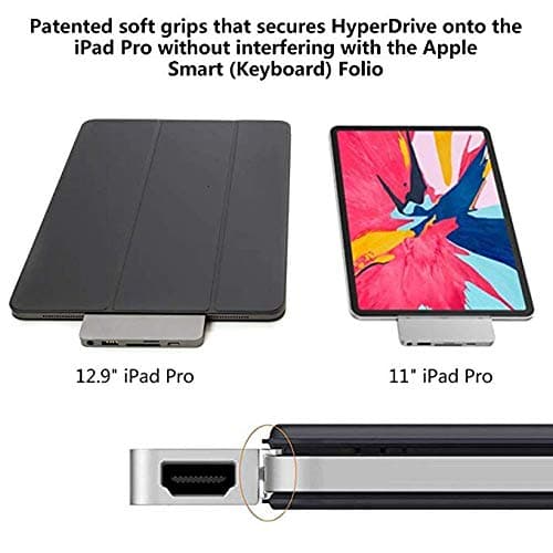 HyperDrive HD319B-GRAY Docking Station - for Tablet - 60 W - USB Type C - 3 x USB Ports - Type-C - HDMI - Audio Line in - Audio Line Out - Wired 6