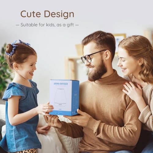 Aromatherapy Essential Oil Diffuser for Room: Air Humidifier Aroma Scent Cool Mist Diffusers Colorful Light Cute Mini Small Waterless Auto Off Ultrasonic for Home Bedroom 8
