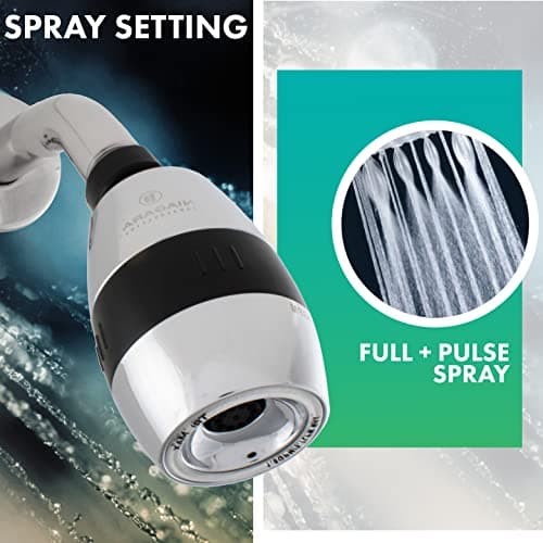 Niagara Conservation N2615CH Tri-Max 1-Spray with 0.5-1.5 GPM 2-in. Wall Mount Adjustable Fixed Shower Head in Chrome, 1-Pack | Bathroom Shower Head Sprayer with Pressure Compensation 5