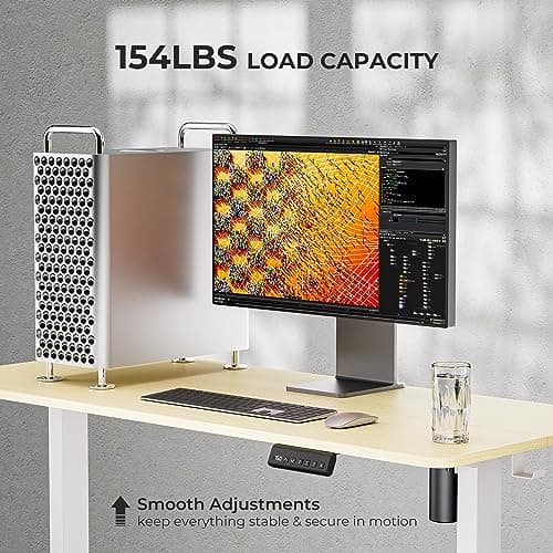 SOHOMACH Electric Standing Desk - Adjustable Height with Memory Preset, 48 x 24 Inches Ergonomic Design Home Office Standing Desk 7