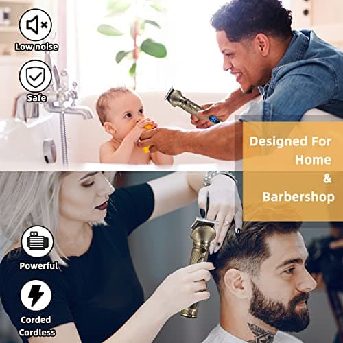 REHOYO Beard Trimmer for Men, Travel Electric Shavers for Men with Case, Cordless Hair Clipper, Mens Grooming Kit for Mustache Body Nose Face - 180 Mins Shaving, Gifts for Him & Father 8