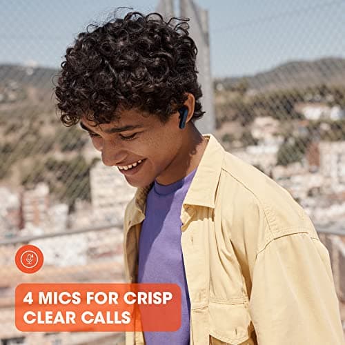 JBL Tune 230NC TWS - True Wireless In-Ear Headphones, Active Noise Cancelling with Smart Ambient, JBL Pure Bass Sound, 4 mics for perfect voice calls, IPX4, 40Hrs of battery life (Blue) 7