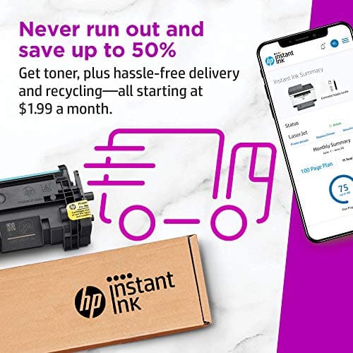 HP Laserjet MFP M234sdw Wireless Monochrome All-in-One Printer with Built-in Ethernet & Fast 2-Sided Printing, Instant Ink Ready (6GX01F) (Renewed) 6