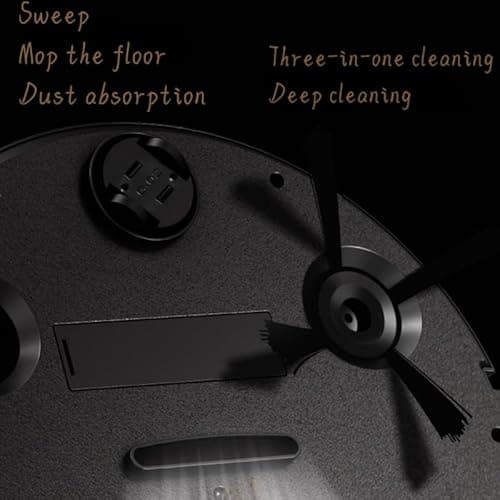 Robot Vacuum Cleaner, One-Touch Start, Slim Design, Rechargeable Robot Vacuum and Mop, Suitable for Cleaning Paper Scraps, Pet Hair and Hard Floors Pet Hair Specialist Robot Vacuum. 5