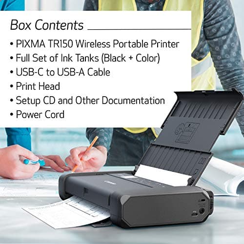 Canon PIXMA TR150 Wireless Portable Printer 11