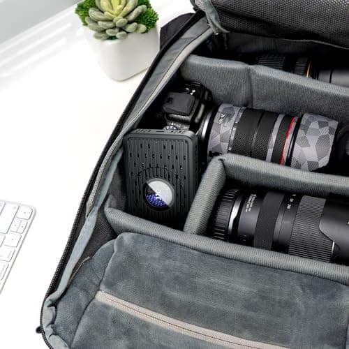 JJC Reusable Desiccant Dehumidifier with 70g Silica Gel, Portable Moisture Absorber for Gun Safe, Camera Lens Electronic Dry Cabinet, 3D Printer Filaments Storage, Guitar Bag & Closet, USB-C Charging 8