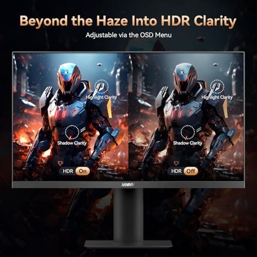 27 Inch Computer Monitor - Fast IPS 2K QHD 2560 x 1440 Desktop Monitor 100Hz FreeSync 100% sRGB TÜV Eye Care PC Gaming Screen Support Vesa Height/Tilt/Swivel/Pivot for Office Work (HDMI 2.0 & DP1.4) 11