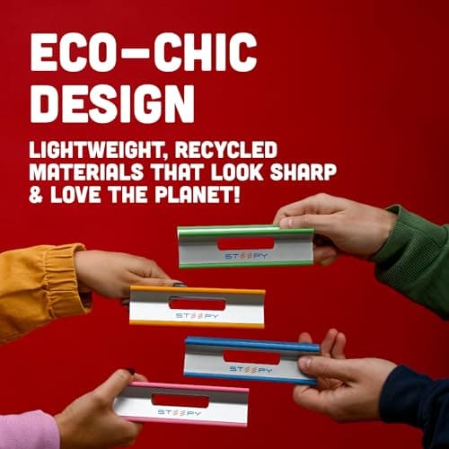 Steepy Portable Laptop Stand for Desk – Adjustable Height, & Portable Laptop Holder – Ergonomic Computer Stand for Cooling & Comfort – Slip-Proof, Sturdy Design – Universal Fit for 13-17 Inch Devices 9