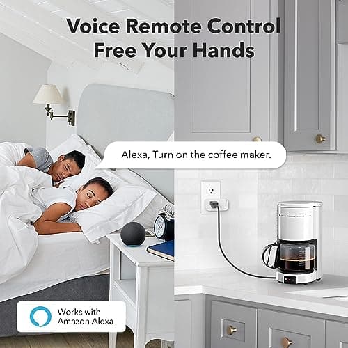 BN-LINK Bluetooth Smart Plug, Smart Outlet Work with Bluetooth Directly, Remote Control by App, No Hub Required, 4 Pack 8