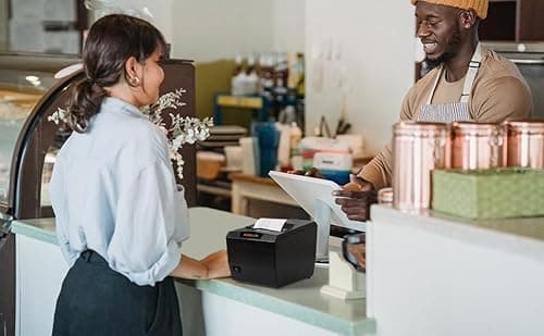 Rongta Thermal Receipt Printer with Auto Cut for Retail & Small Businesses, 80mm POS Printer, High-Speed Kitchen Printer, USB/LAN/Serial, Compatible with Windows/Linux Cups/MacOS/JavaPos/OPOS, RP327 7