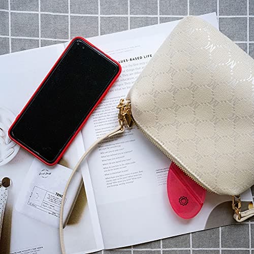 GIIYAA Weekly Pill Organizer (Twice-A-Day), Portable 7 Day Pill Box Case with Stackable AM/PM Compartments for Pills, Vitamin, Fish Oil, Supplements,Rainbow (Rainbow) 8