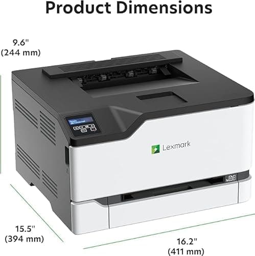 Lexmark CS331dw Color Laser Printer with Ethernet, Mobile-Friendly, Wireless Office Printer with Automatic Two-Sided Printing (3-Series)(40N9020) 5