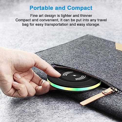 Pixel Wireless Charger for Google Pixel 10a 10 Pro XL 9a 9 Pro XL Fold 8a 8 Pro 7a 7 Pro 6 Pro, 15W Android Wireless Charger Station Fast Charging Pad for Samsung Galaxy S25 Ultra S25 FE S24 S23 S22 6