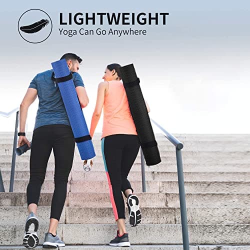 CAMBIVO Extra Wide Yoga Mat for Women and Men (72"/84"x 32"x 1/4") TPE Workout Mat, Non-slip Large Exercise Fitness Mat for Yoga, Pilates, Workout 7