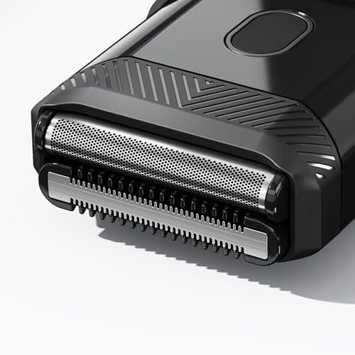 MANSCAPED® The Handyman™ Compact Face Shaver – Portable Men’s Travel Facial Hair Groomer, USB-C Rechargeable Razor, Electric Foil Face Shaver, Waterproof, Cordless, Dual-Action SkinSafe® Foil Blades 7