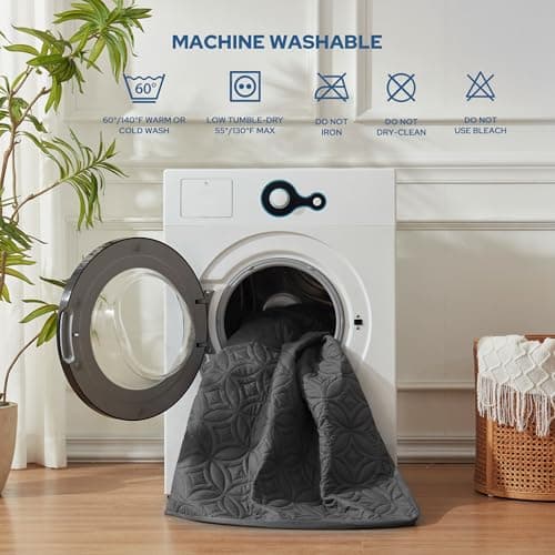 BEDLORE Waterproof Mattress Protector, Queen Size Mattress Pad Noiseless with Deep Pocket 6"-18" Depth, Soft Breathable Dirt-Proof Bed Mattress Cover Washable for Home, Bedroom, Hotel (Gray) 5