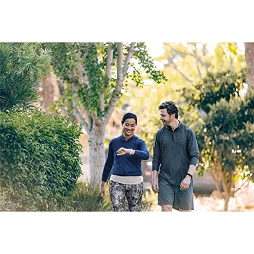 Fitbit Inspire 2 Health & Fitness Tracker with a Free 1-Year Fitbit Premium Trial, 24/7 Heart Rate, Black/Black, One Size (S & L Bands Included) 6
