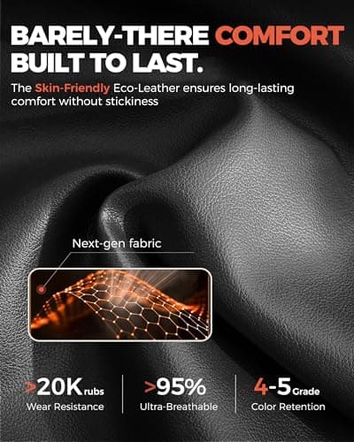 GTPLAYER Gaming Chair with Footrest, Big and Tall Game Chair 350lb Racing Style Computer Chair, Ergonomic Executive Office Chair High Back with Lumbar Support and Recliner, Light Gray 9