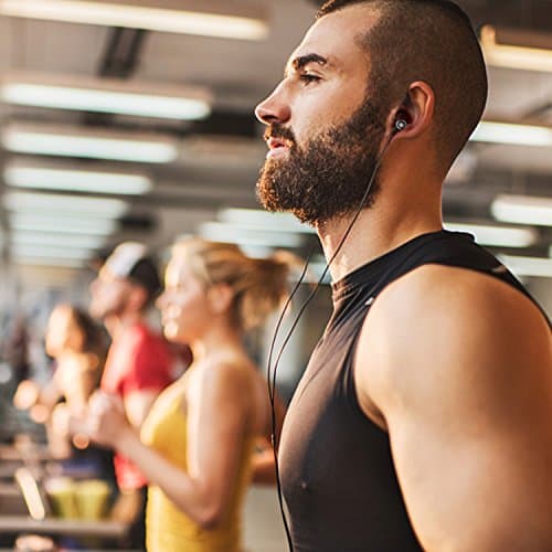 MINDBEAST Wired Earbuds with Microphone Super Bass Sound, Noise Isolation, Lightweight Cable Headphones for Running, Office, Travel, Gaming, Durable and Tangle-Free Ear Buds Earphones with 3.5mm Jack 6