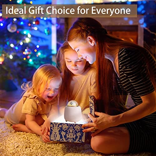 Baolira Bluetooth Speaker with Lights, Bear Wireless Speaker with Adjustable Dual Night Light for Kawaii Room Decor, Birthday Gifts for Women Teen Girls 8