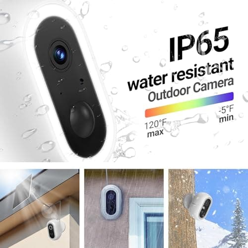 Laview 2K Solar Security Cameras Wireless Outdoor, Rechargeable Battery Wifi Cameras for Home Security with Spotlight Color Night Vision,Siren Alarm,AI Human Detection,IP65,2-Way Talk,Cloud/SD Storage 8