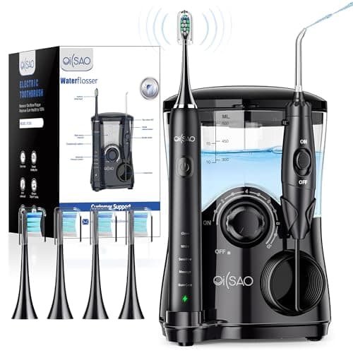 Electric Toothbrush with Water Flosser
