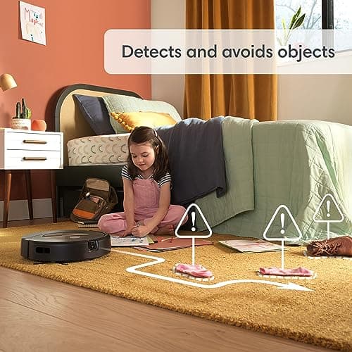 iRobot Roomba Combo j9+ Self-Emptying & Auto-Fill Robot Vacuum & Mop – Multi-Functional Base Refills Bin and Empties Itself, Vacuums and Mops Without Needing to Avoid Carpets, Avoids Obstacles​ 10