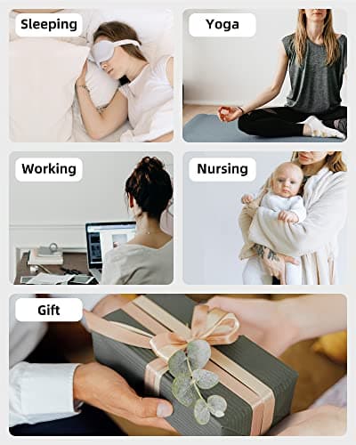 EZVALO White Noise Sleep Sound Machine, 255+ Mixer Options with Portable Speaker, Night Light, Sleep Timer, Breath Therapy, White Noise Machine for Adults Sleeping Meditation with Light 6