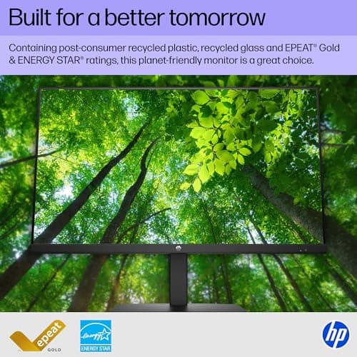 HP Series 3 27 inch FHD Monitor, Full HD Display (1920 x 1080), IPS Panel, 1300:1 Contrast Ratio, 250 Nits, Eye Ease with Eyesafe Certification, Black, 327se (2025) 9