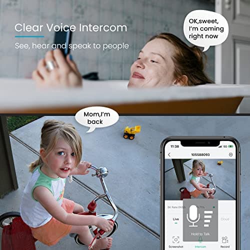 ieGeek Security Cameras Wireless Outdoor, 2K Solar Camera Security Outdoor with Spotlight & Siren, AI Detection Wireless Cameras for Home Security, 3MP Color Night Vision/2-Way Talk/Works with Alexa 7