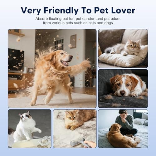 PETOX C545 Replacement Filter S Compatible with Winix C545 Air Purifier and Winix C545 Replacement Filter S 1712-0096-00 and 2522-0058-00, 4 Pack High Efficiency H13 Ture HEPA Filter 6