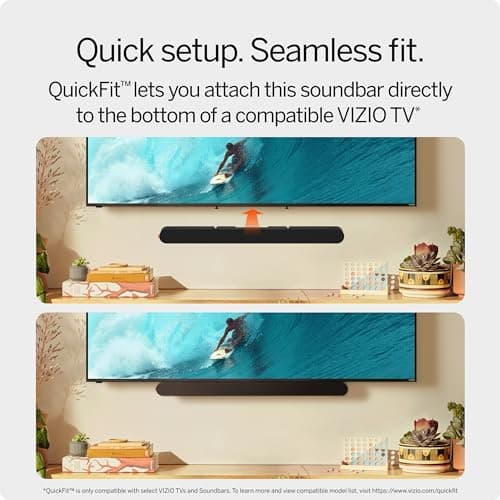 Vizio SV510X-0806B-RB Dolby Atmos 5.1 Channel 33 Inch Soundbar System - (Renewed) 9