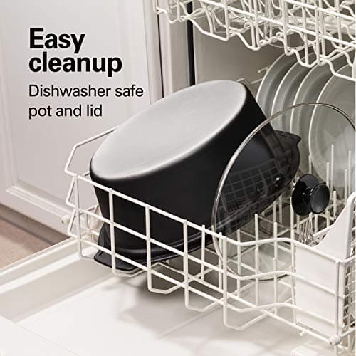 Hamilton Beach Programmable Slow Cooker with 6 Quart Stovetop-Safe Sear & Cook Crock & Travel Lid Lock for Portable Transport, Silver (33663) 7