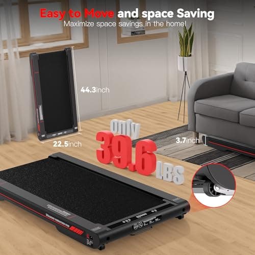 Sperax Walking Vibration Pad with Manual Incline,4-in-1 Under Desk Treadmill with APP Vibration Machine, Suitable for Home and Office use 9