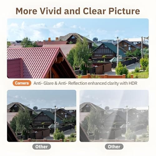 Atlodas Crystal-Clear 2K Security Camera with Color Night Vision, 24/7 Recording & Smart Alerts, 2.4G WiFi Indoor HD Camera for Home Yard Garden Farm, Easy Install (1 Pcs) 5