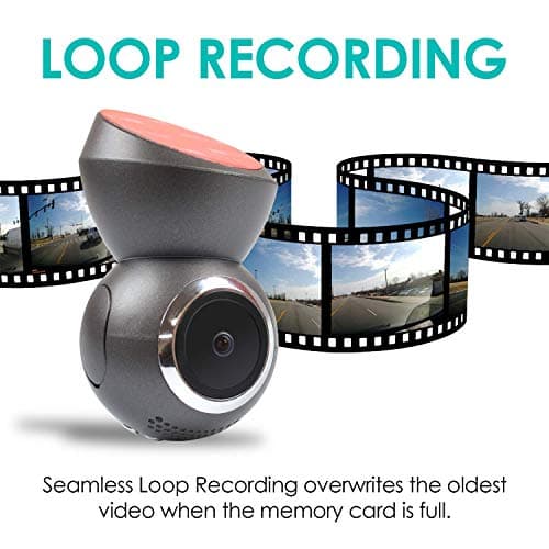 Whistler D28RS 1080P Dash Cam with Built-in WiFi, GPS Dashboard Camera, 1.2” LCD Screen, G-Sensor Security Camera for Car, Loop Recording, Parking Monitor, 120° Wide Angle Driving Recorder 5