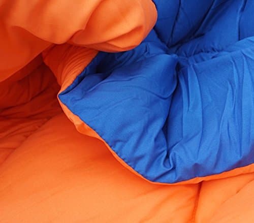 Orange/Blue Reversible Comforter - Twin XL Twin Extra Long